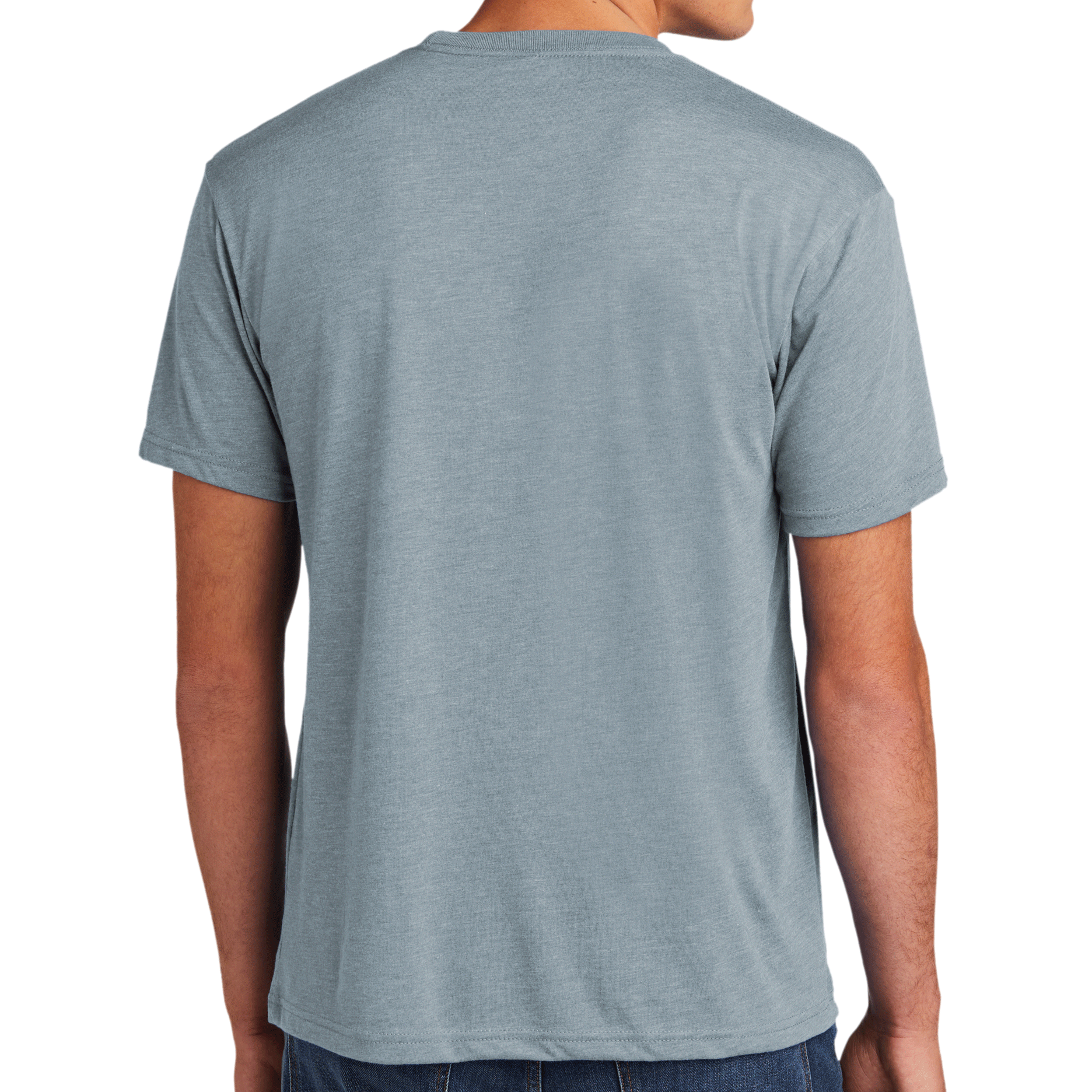 Next Level 6010 Unisex Triblend T Shirt - Stonewash Denim - S